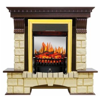 Fireplace Royal Flame Fobos FX M Brass Pierre Luxe камень 