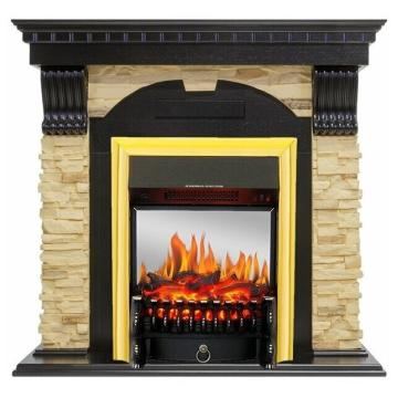 Fireplace Royal Flame FX M Brass Dublin 