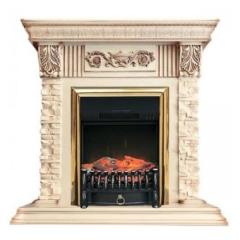 Fireplace Royal Flame Luxemburg Fobos FX M Brass