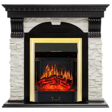 Fireplace Royal Flame Majestic FX Brass Dublin 