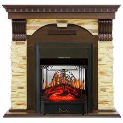 Fireplace Royal Flame Majestic FX M Black Dublin угловой