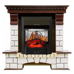 Fireplace Royal Flame Majestic FX M Black Pierre Luxe камень