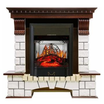 Fireplace Royal Flame Majestic FX M Black Pierre Luxe камень 