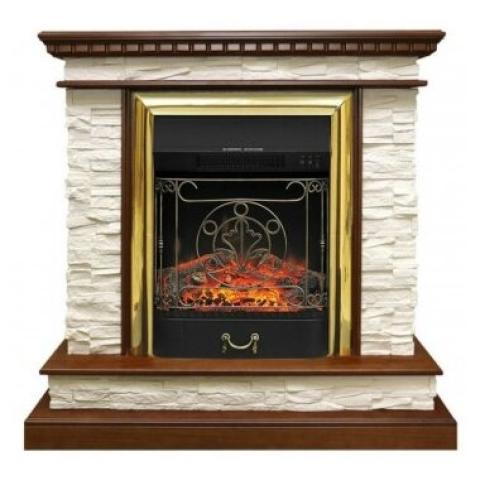 Fireplace Royal Flame Majestic FX M Brass Calgary дуб/бежевый 