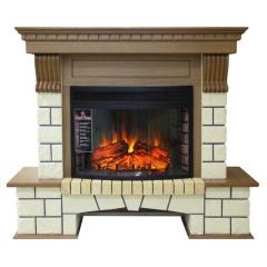 Fireplace Royal Flame Pierre Luxe Panoramic 25 дуб