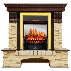 Fireplace Royal Flame Pierre Luxe Fobos FX M Brass