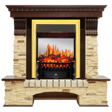 Fireplace Royal Flame Pierre Luxe Fobos FX M Brass 