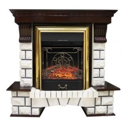 Fireplace Royal Flame Pierre Luxe Fobos FX M Brass 