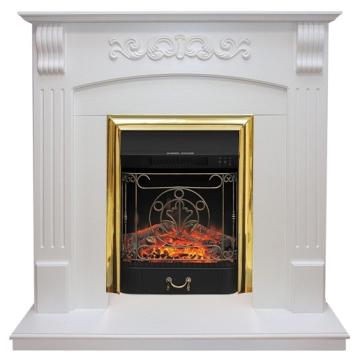 Fireplace Royal Flame Sorrento Majestic FX Brass/Black 