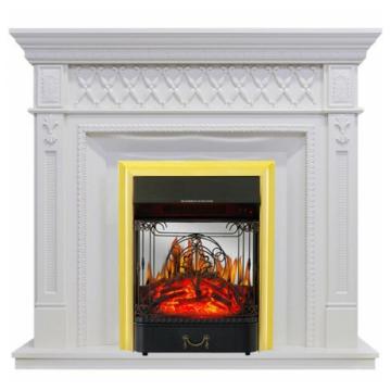 Fireplace Royal Flame Alexandria Majestic FX M Brass дуб 