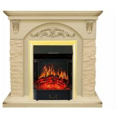 Fireplace Royal Flame Bern Majestic FX Brass