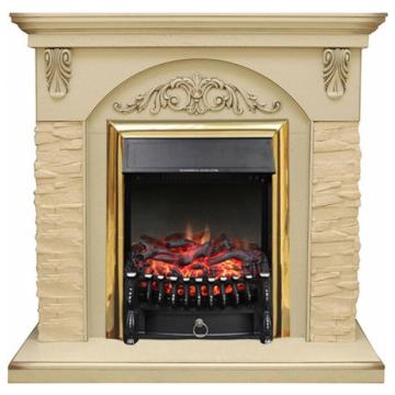 Fireplace Royal Flame Bern Fobos FX Brass 