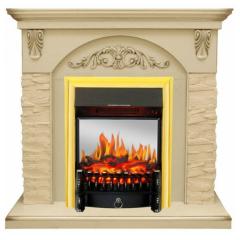 Fireplace Royal Flame Bern Fobos FX M Brass