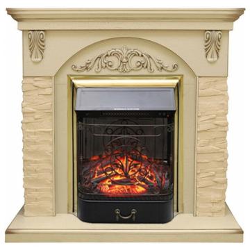 Fireplace Royal Flame Bern Majestic FX Brass 