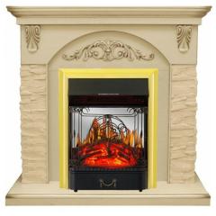 Fireplace Royal Flame Bern Majestic FX M Brass