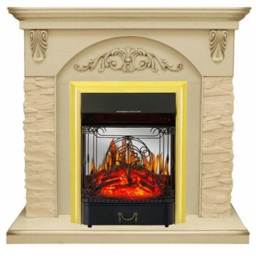 Fireplace Royal Flame Bern Majestic FX M Brass 