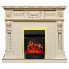 Fireplace Royal Flame Corsica Majestic FX Brass