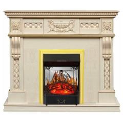 Fireplace Royal Flame Corsica Majestic FX M Brass