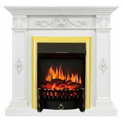 Fireplace Royal Flame Derby Fobos FX Brass