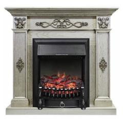 Fireplace Royal Flame Derby old silver Fobos FX Black