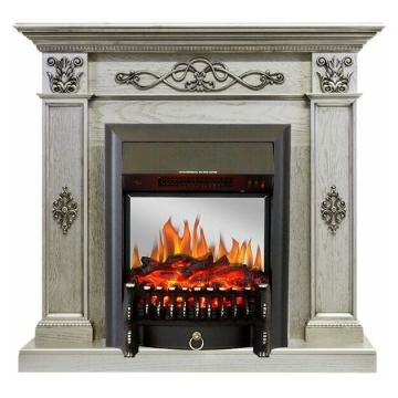 Fireplace Royal Flame Derby old silver Fobos FX M Black 