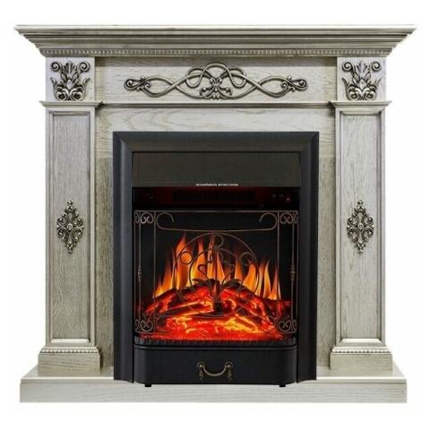 Fireplace Royal Flame Derby old silver Majestic FX Black 