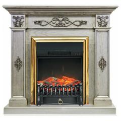 Fireplace Royal Flame Derby Fobos FX Brass Old silver