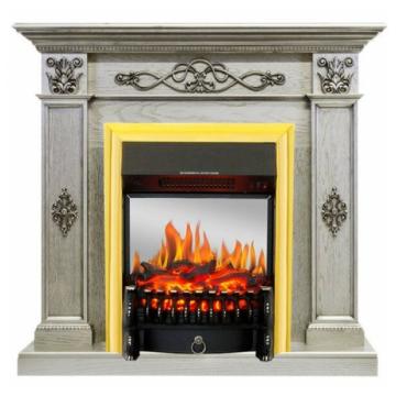 Fireplace Royal Flame Derby Fobos FX M Brass Old silver 