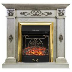 Fireplace Royal Flame Derby Majestic FX Brass Old silver