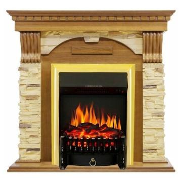 Fireplace Royal Flame Dublin Fobos FX Brass 