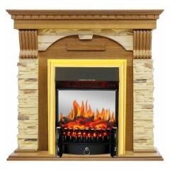 Fireplace Royal Flame Dublin Fobos FX M Brass