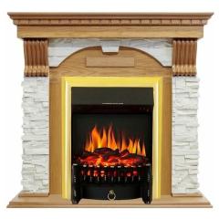 Fireplace Royal Flame Dublin Fobos FX Brass