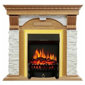 Fireplace Royal Flame Dublin Fobos FX Brass 