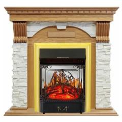 Fireplace Royal Flame Dublin Majestic FX M Brass