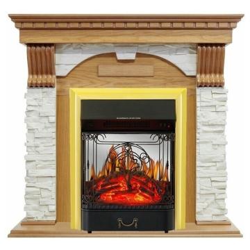 Fireplace Royal Flame Dublin Majestic FX M Brass 