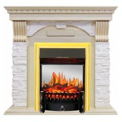 Fireplace Royal Flame Dublin Fobos FX M Brass