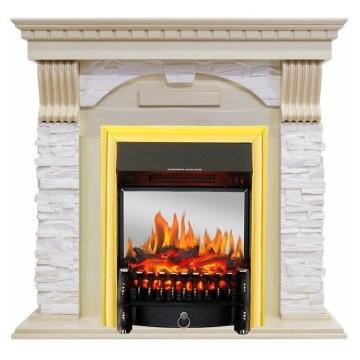 Fireplace Royal Flame Dublin Fobos FX M Brass 