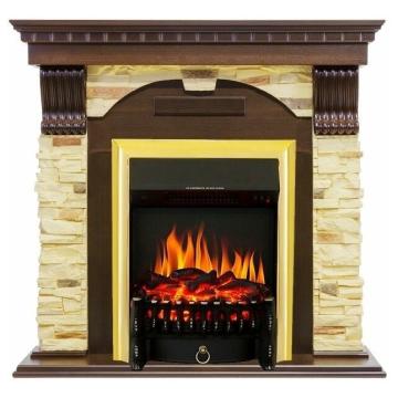 Fireplace Royal Flame Dublin Fobos FX Brass 