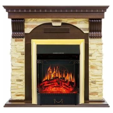 Fireplace Royal Flame Dublin Majestic FX Brass 