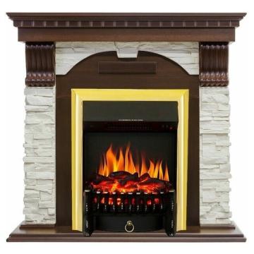 Fireplace Royal Flame Dublin Fobos FX Brass 