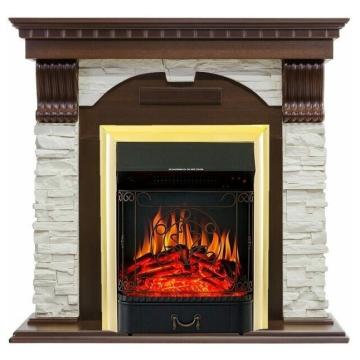 Fireplace Royal Flame Dublin Majestic FX Brass 