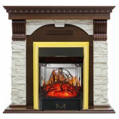 Fireplace Royal Flame Dublin Majestic FX M Brass