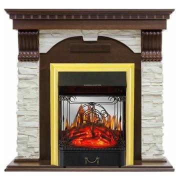 Fireplace Royal Flame Dublin Majestic FX M Brass 