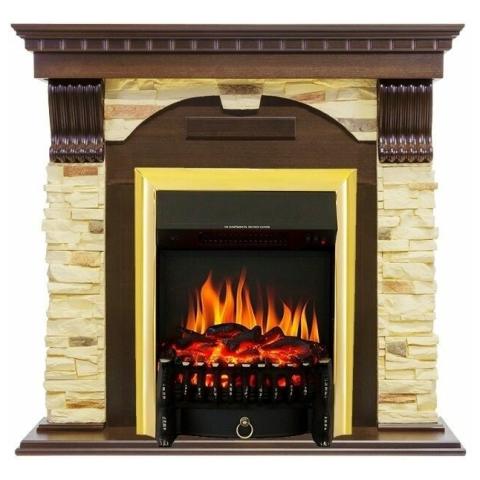 Fireplace Royal Flame Dublin Fobos FX Brass 