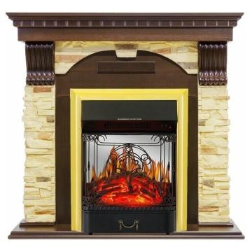 Fireplace Royal Flame Dublin Majestic FX M Brass 