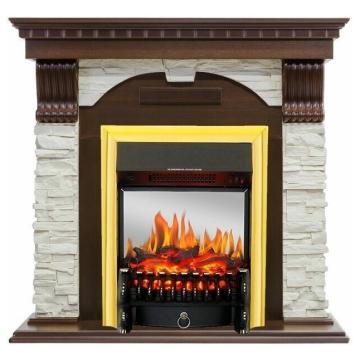 Fireplace Royal Flame Dublin Fobos FX M Brass 