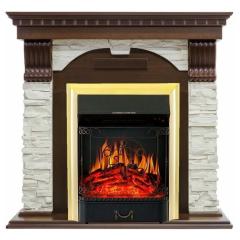 Fireplace Royal Flame Dublin Majestic FX Brass