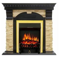 Fireplace Royal Flame Dublin Fobos FX Brass