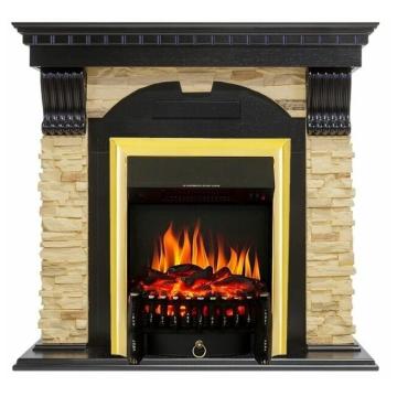 Fireplace Royal Flame Dublin Fobos FX Brass 