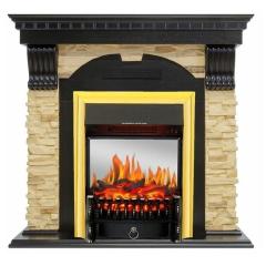 Fireplace Royal Flame Dublin Fobos FX M Brass